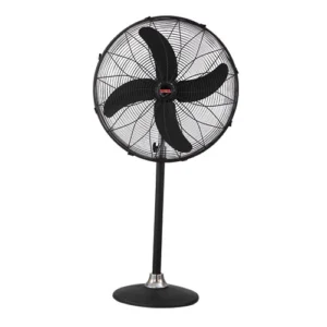 royal - pedistal fan - black - deluxe - 24 inches - reviewinstore